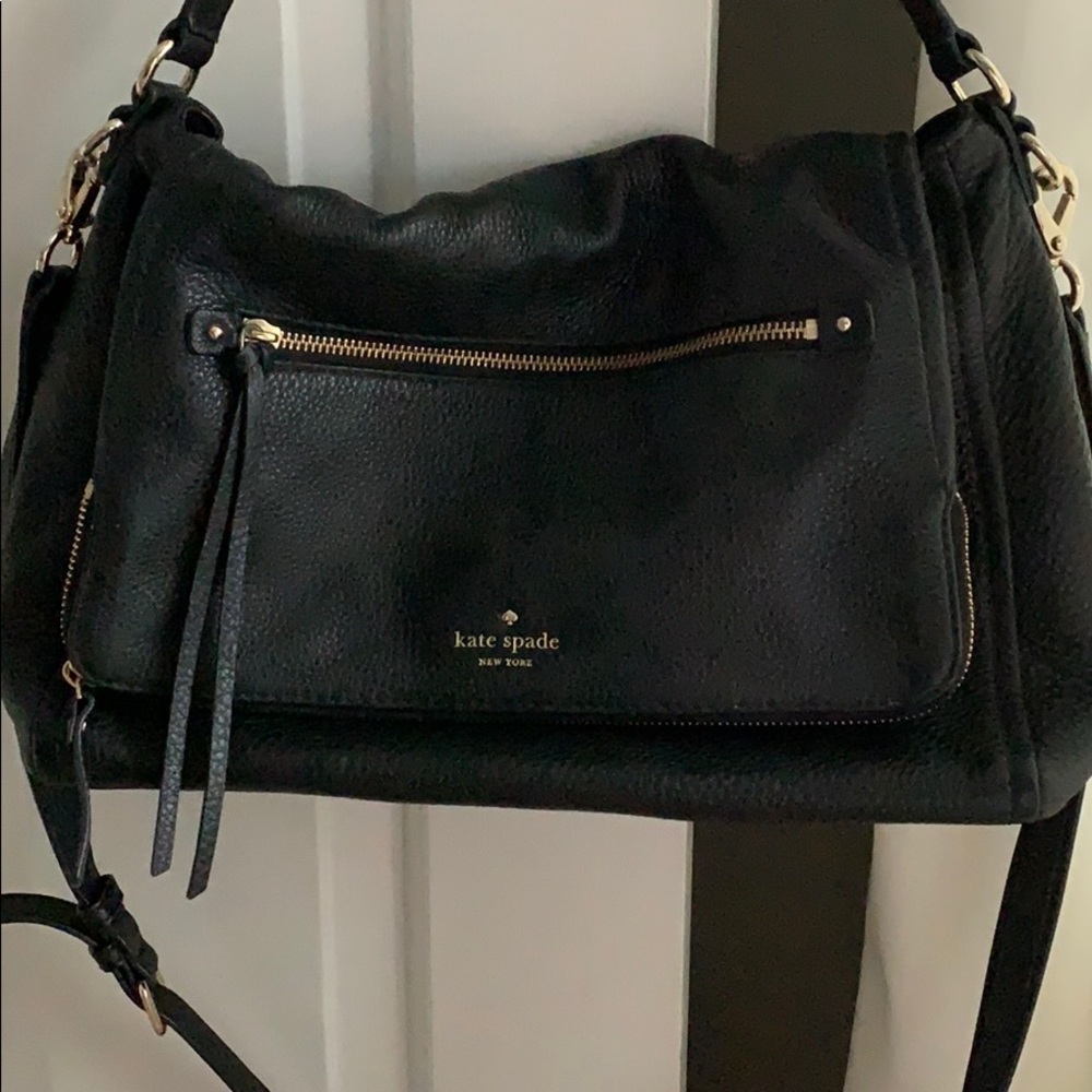 Black Kate Spade Satchel handbag